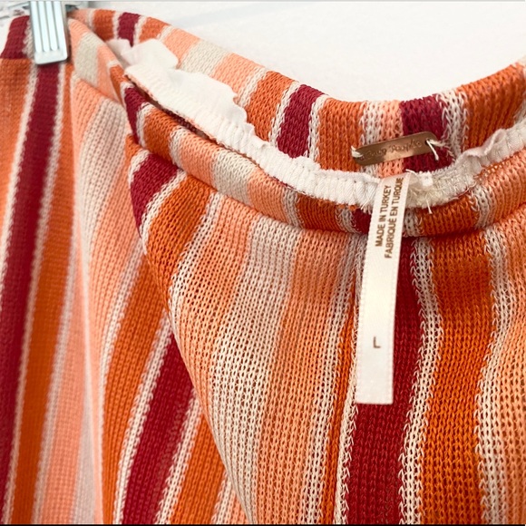 Free People 70’s Sunset Bohemian Groovy Outfit L - Picture 7 of 16